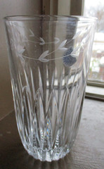 x4 – Princess House Heritage Highlights Tumblers Glasses 5 3/8″ tall