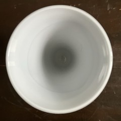 Vintage Soho Global Amici Black & White Hand Blown Glass Goblet