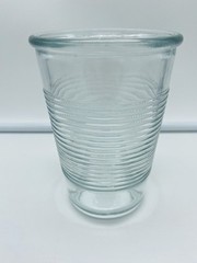 Anchor Hocking Sigma Tumbler Drinking Glasses Ribbed Glass Set of 2 5-1/2″
