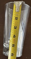 Heavy Base Highball Glass 12-14oz Baseball Stitch Bottom Barware Collins