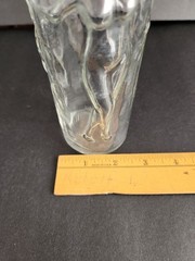 1 Vtg Libbey La Femme 3D Nude Female High Ball Glass Cocktail Tumbler