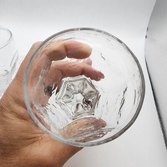 Libbey Chivalry Clear Rocks Footed Glasses Barware Set of 2- 8 oz Drinkware