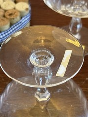 Noritake CRYSTAL HARRIET SHERBET/CHAMPAGNE 4 3/8″ Set Of 4 New With Tags
