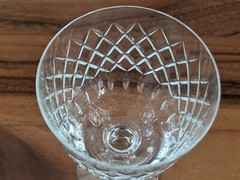 Vintage D/C Royal Brierley Coventry Cut Crystal Water Wine Glass 6 3/4″ England