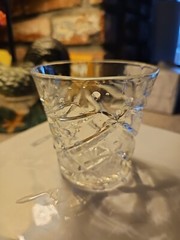 Vintage 6 oz Anchor Hocking Prescut Clear Old Fashioned Glass 3” Tumbler
