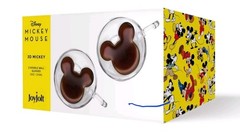 JoyJolt Disney Mickey Mouse 3D Coffee Tea Mugs – Set of 2