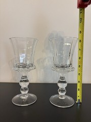 Wine Glasses Southern Living At Home® Emerson- 8” Tall – Set of 2 EUC
