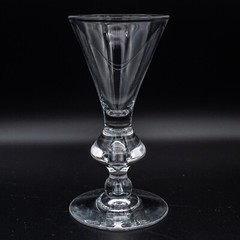 READ – Steuben Glass 7737 Sherry Wine Glasses 5 1/4″ H – Set of 3 – Teardrop