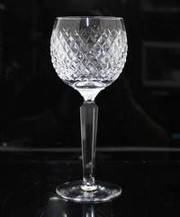 Waterford Crystal: Boyne Wine Hock, Noncut, 7.5″ – No Box