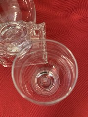 Pair Glencairn Crystal THE GLENCAIRN GLASS Whiskey Bourbon Glasses Monogram “A”