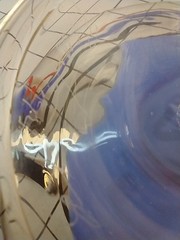 Katherine Bernstein Art Glass Face Plate/Bowl 1994?