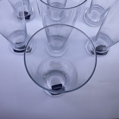 Mikasa 22 oz Pilsner Glass – 9” -Poland Set Of 7