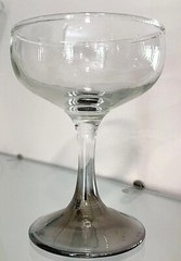 Silver Fade Petite Set Of 3 ~ 5 Oz Wine Glasses Goblets 4.5” Tall 3.25” Wide
