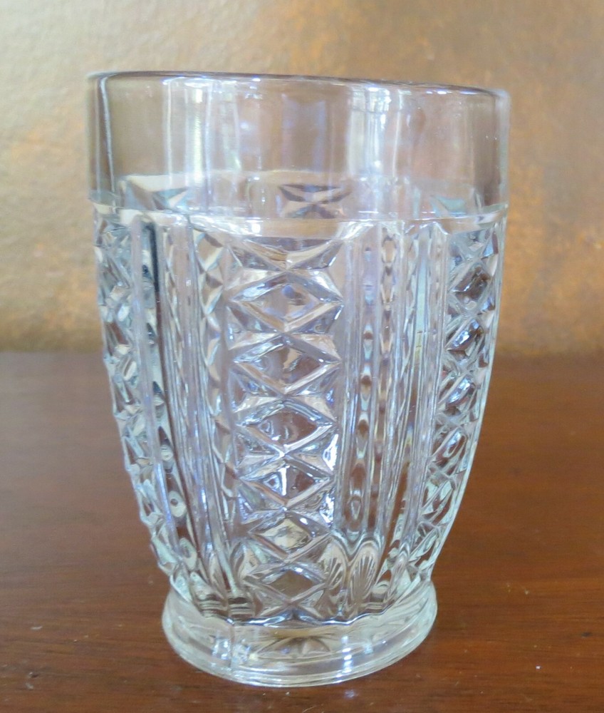 Anchor Hocking Diamond Clear 9 oz Flat Tumbler(s)