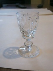 Shot Glass Crystal Wine Goblet, 3″ Tall (RS-42)