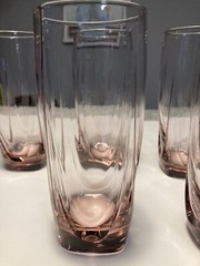 Libby Imperial Drape Mauve Tall Glasses -6