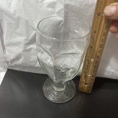 Replacement Textured LIBBEY GLASS CHIVALRY CLEAR 10 oz Banquet Goblet