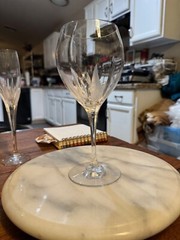 Mikasa Flame D’amore Crystal Magnum Goblet 9 inch ( 7 available)