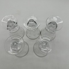 5 Atomic Starburst Cut Stars Starlite Parfait ? Glasses MCM Vintage