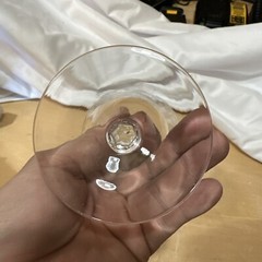 Lenox “ FAIR LADY “ (Platinum Trim) Crystal, Water, Wine, Glass, Goblet 1976-86