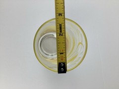 Vintage Libbey Golden Wheat Glass Tumbler 10 oz. 6.5” Mid Century Modern 1970s