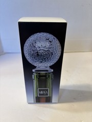 MIKASA TEE TIME GLASS BOTTLE STOPPER WITH BOX