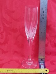 MIKASA Crystal Flame D’Amore TALL FLUTED CHAMPAGNE GLASS