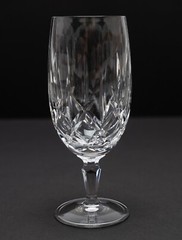 MINT GORHAM «Lady Anne» Crystal Stemmed Wine/Water Glass Goblet Germany Lot #005