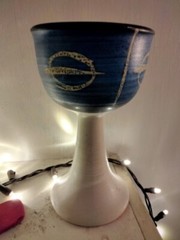 Vintage Goblet By B.Welsh Pacific Stoneware