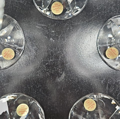 9) Schott Zwiesel Desiree Champagne Sherbet Set Vintage Crystal Cut Germany Lot