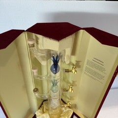 Casino Empty Azul Decanter BLOWN GLASS TEQUILA 3 Faucet Dispenser Tower