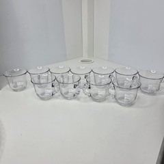 Imperial Candlewick Lot 12″ Punch Bowl Underplate 11 Cups Serving Fork Dip Bowl
