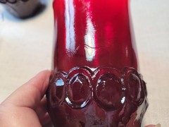4 HTF Rare TIFFIN FRANCISCAN *MADEIRA RUBY RANCHO* 5 5/8″ FLAT TUMBLERS 1973-74