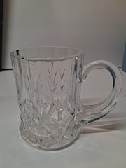 CRISTAL D’ARQUES DURAND Lead Crystal Chantilly Taille Beaugency France