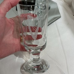 Eamon Glass Etched 6” Irish Coffee Ireland Harps Shamrocks Glass – Set of 3