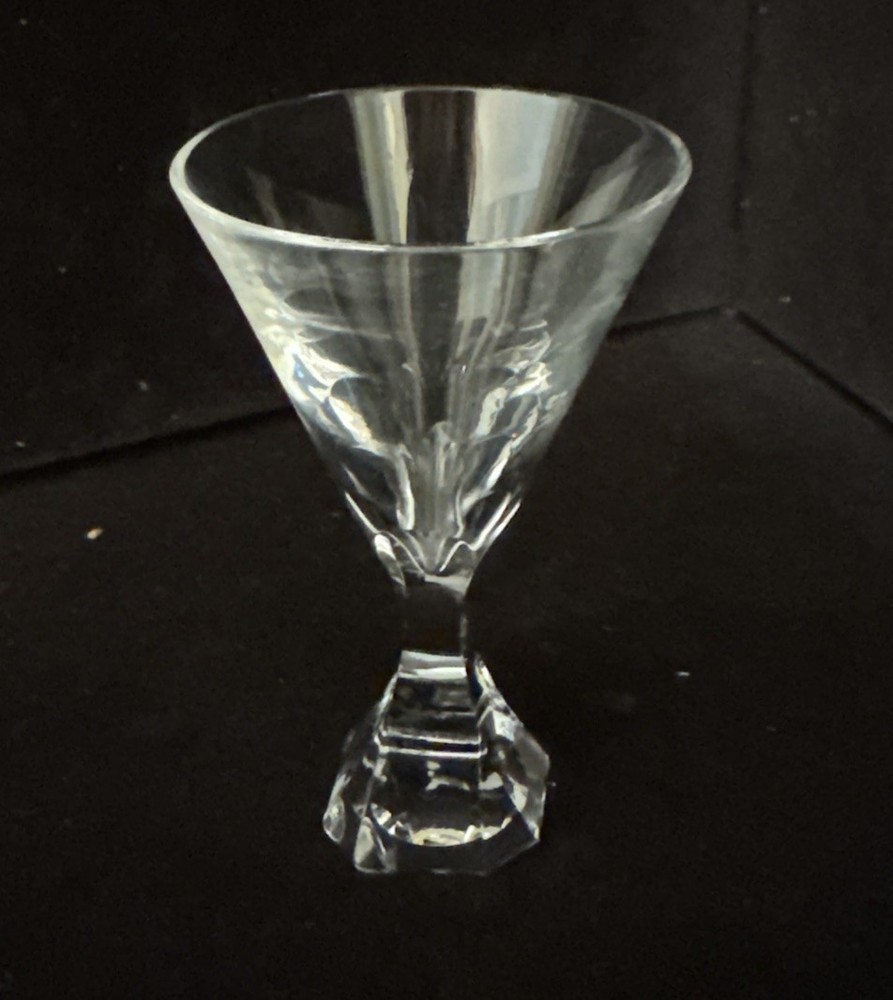 MCM Josair “Electra Linda” Crystal 3 1/4” Cordial Glass