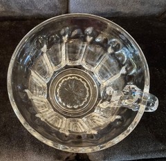 Anchor Hocking Colonial Punch Cups Set of 2 Clear Glass Vintage Cup