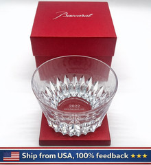 NEW & GENUINE Baccarat French Made Crystal Rock Glass Year with Box