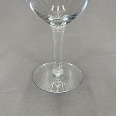 Princess House Heritage Water Goblet 6 3/4″ Set of 2 Gray Cut Floral Design