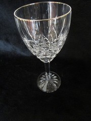Waterford Crystal Araglin Platinum Wine Glass 7″ H