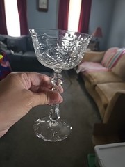 Vintage Libbey Rock Lynhurst 2005 Crystal Stemware Set Of 18 Glass Lot