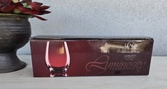 SET OF 4 LENOX AMERICAN BY DESIGN LUMINOSITY CLASSIC STEMLESS WINE GLASSES NIB