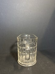 Depression Glass Circa 1930’s HAZEL ATLAS COLONIAL BLOCK Clear 8 oz CREAMER