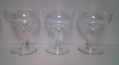 Baccarat CHAMBOLLE 4-5/8″ Champagne Glasses SOLD IN SET OF THREE