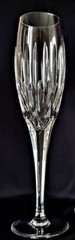 5 pcs VINTAGE WATERFORD CRYSTAL TROPEZ CLEAR CHAMPAGNE FLUTE GLASSES, MARKED