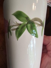 Vintage Franciscan Ware Desert Rose 2 Tumblers / Flying F Interpace USA