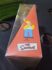 THE SIMPSONS HOMER & MARGE CHAMPAGNE GLASSES VINTAGE 2002 NEW IN BOX