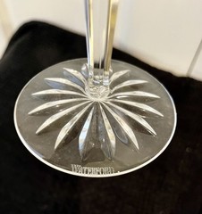 Waterford Crystal 12 Days Christmas Flute 3 French Hens Araglin Pattern