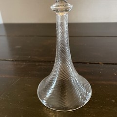 Vintage Spiral Long Stemmed 4 oz. Cordial Glasses Set of 4
