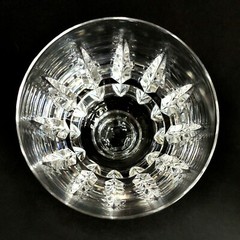 ATLANTIS LISBON WATER GLASSES, Cut Lead Crystal, 6 3/4″, 10 oz, PORTUGAL, 4PCS